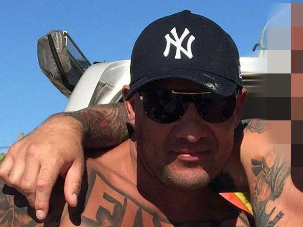 Bikie Anthony Wells breached an extended supervision 20 times in the space of six months. Picture: Facebook