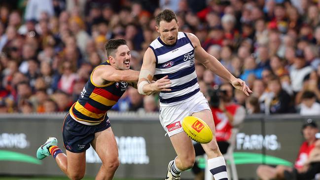 Patrick Dangerfield. (Photo by Sarah Reed/AFL Photos via Getty Images)