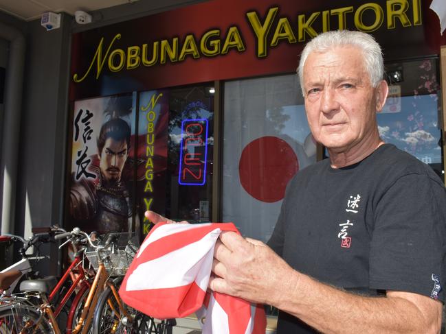 Charles Rich, owner of Nobunaga Yakitori Japanese Restaurant. Picture: File