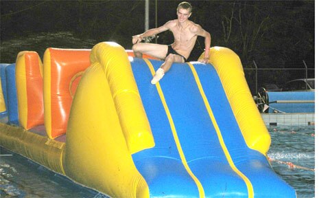 The Sound of Happiness: Inflatable Pools and Laughter