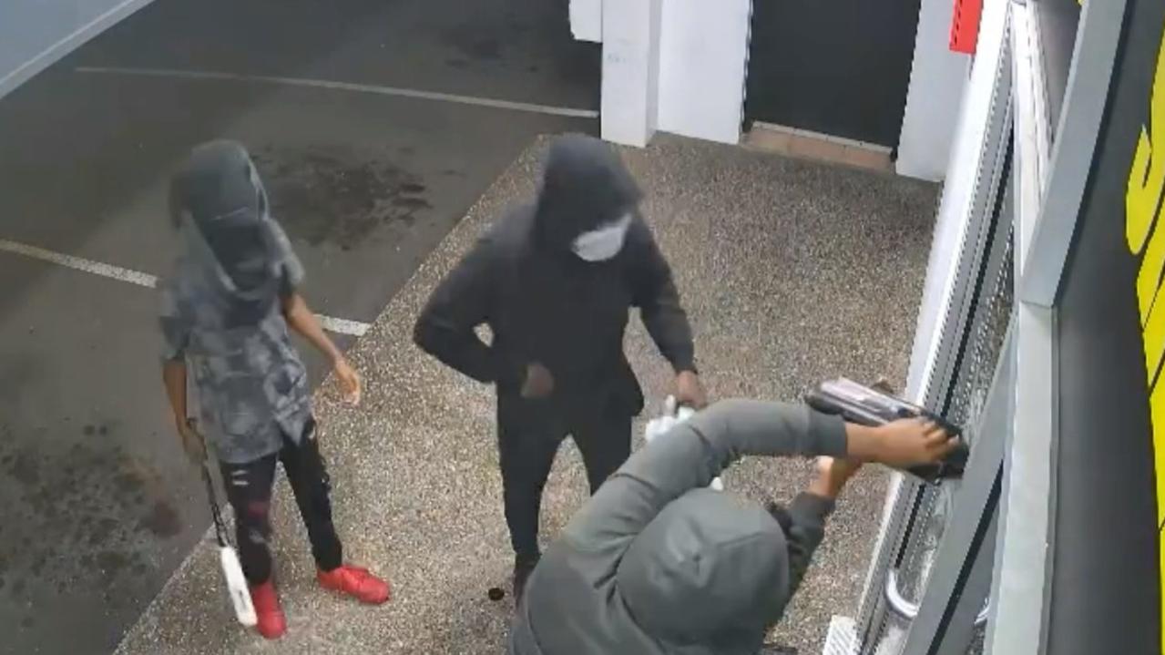 Police are looking to speak with these three men. Picture: Queensland Police Service