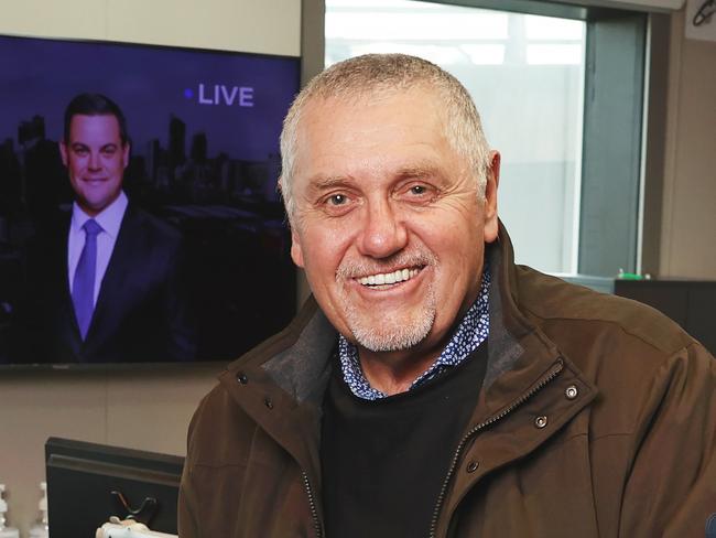 The Daily Telegraph 4.6.2024  Ray Hadley pictured in the 2GB studios in Pyrmont. Ray and 2GB has won another radio ratings survey. Picture: Rohan Kelly