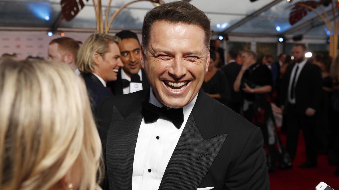 Red carpet return! Former Today host Karl Stefanovic attended the Logies last night. Picture: AAP Image/Josh Woning