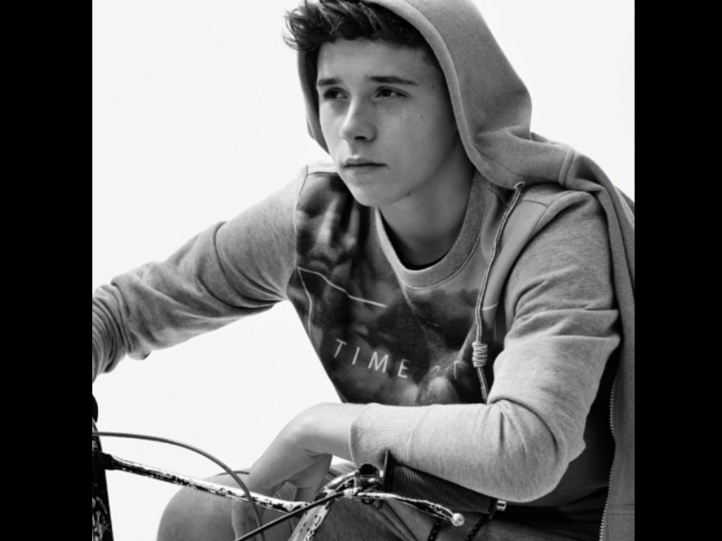 Brooklyn Beckham for ‘Reserved’ Spring/Summer 2015 fashion campaign Picture: Reserved/Instagram