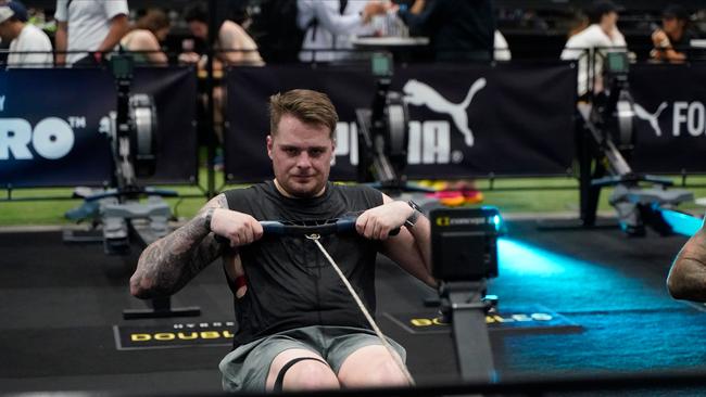 10000 athletes put their fitness to the test in a massive Hyrox competition this weekend (14-15 Dec) at Melbourne Exhibition and Convention Centre. Picture Valeriu Campan