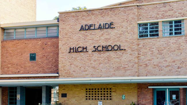 Adelaide High School on West Terrace in Adelaide. Picture: NCA NewsWire / Brenton Edwards