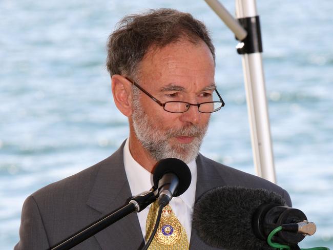 Rear Admiral (ret.) Peter Briggs, president of the Submarine Institute of Australia, is leading the search for the HMAS AE1 submarine.