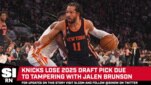Knicks lose 2nd-round pick over Jalen Brunson free agency tampering -  Posting and Toasting