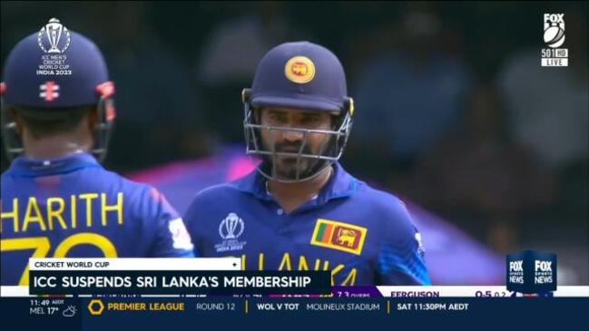 ICC suspends Sri Lanka's membership