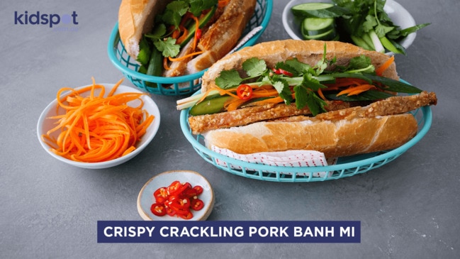 Crispy Crackling Pork Banh Mi