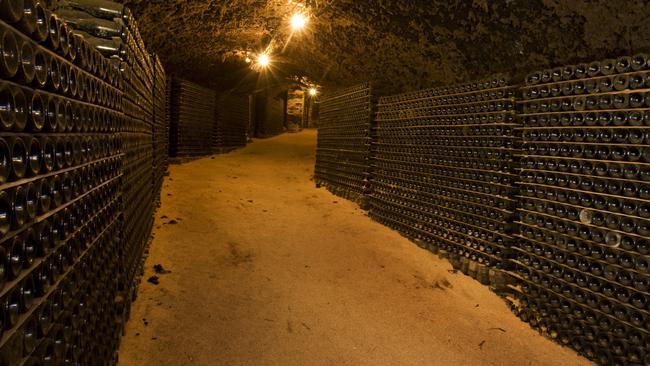 Take a wander through these impressive underground wine cellars in regional Victoria. Picture: Tourism Victoria