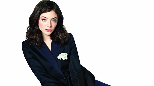 Kiwi pop star Lorde.