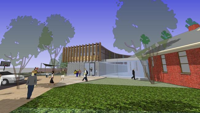 An artist’s impression of Centre for Excellence for Post Traumatic Stress Disorder.