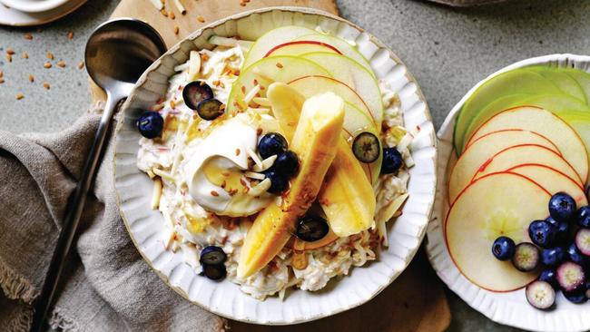 “Eating foods that are gut-friendly is beneficial for the brain.” Matt Preston's kefir Bircher muesli