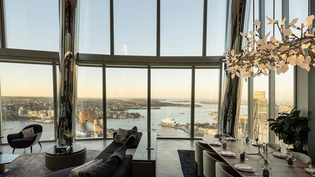 **FOR THE WEEKEND TELEGRAPH ONLY** JONATHAN CHANCELLOR REAL ESTATE COLUMN*  3)  Cosmetics founder Babak Moini sings the praises of One Barangaroo after selling at Mosman. But Alex and Vanessa Birkenstock, of German shoe-family fame, took a look at One Barangaroo, Crown Residence penthouse but seemingly didn't like it or its price. 81.01/1A Barangaroo Avenue, Barangaroo, NSW 2000https://www.realestate.com.au/property-apartment-nsw-barangaroo-147368024