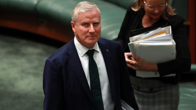 Deputy PM Michael McCormack was targeted by Labor in Question Time today. Picture Gary Ramage