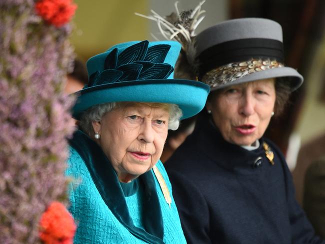 Princess Anne has given an insightinto the Queen’s final days. Picture: AFP