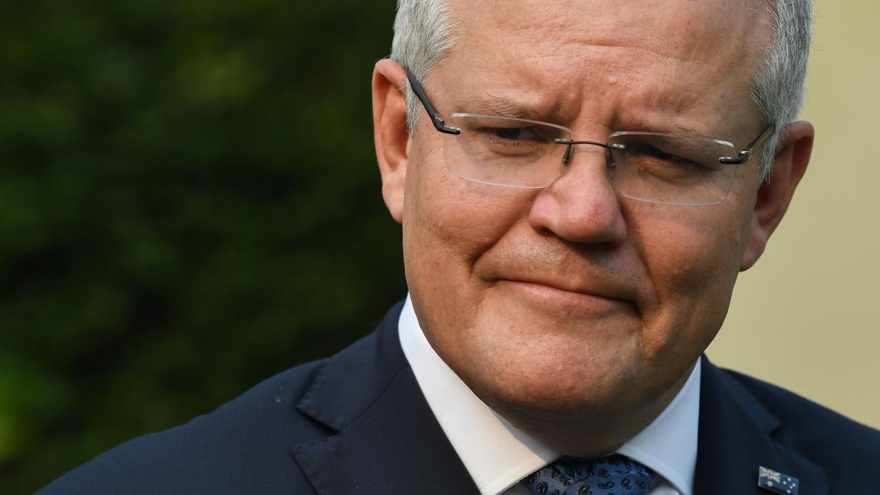 Scott Morrison has previously batted away questions about meeting with the former fire chiefs. Picture: James Morgan/Getty Images