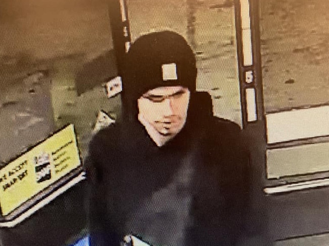 The suspect sought by police in a shooting that left three people dead in the state of Washington. Picture: Yakima Police Department / AFP