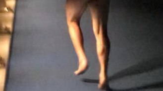 A high school senior did a nudie run down Yeppoon’s main street. File photo.