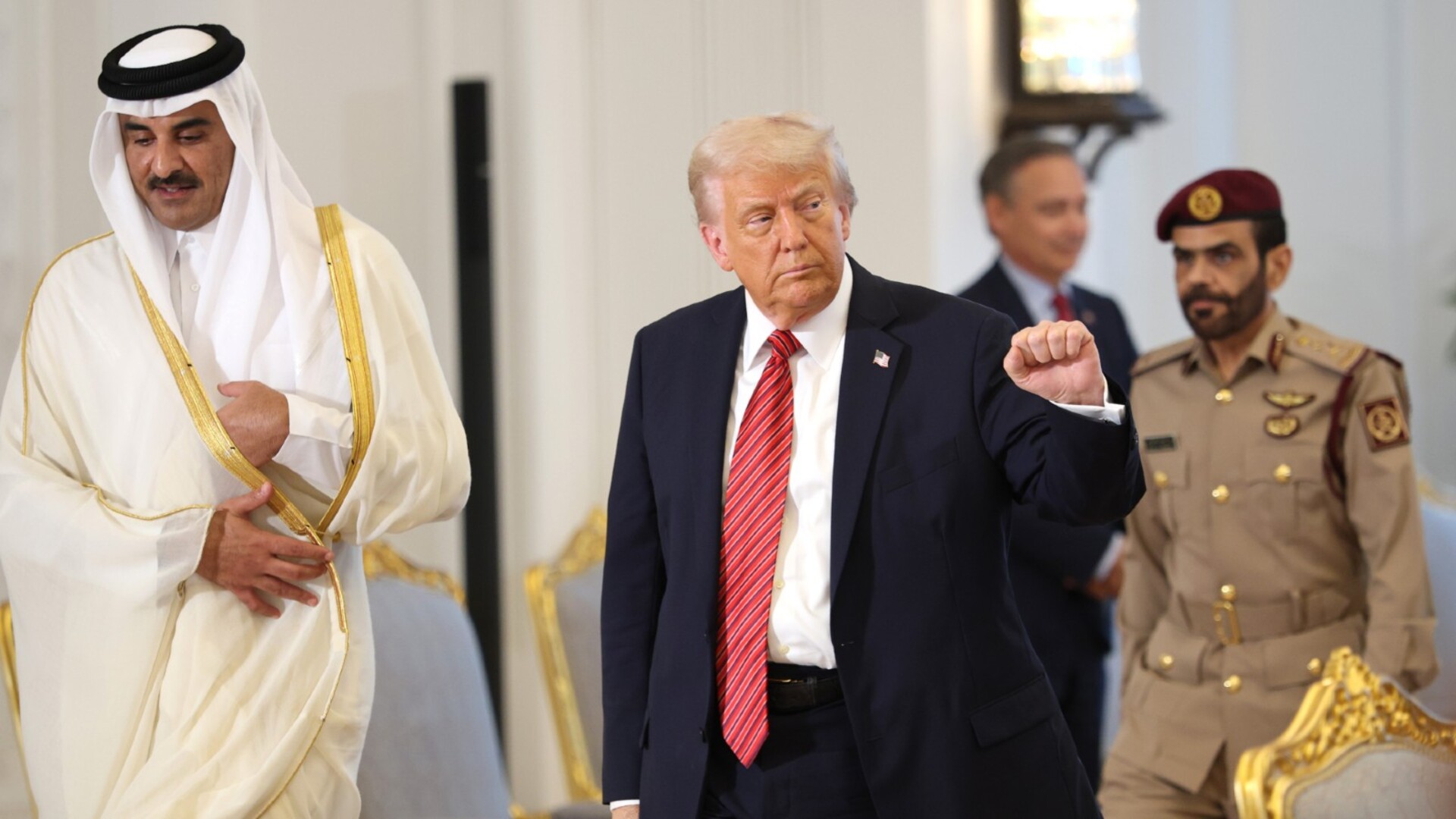 Donald Trump celebrates historic Qatar deal with Boeing