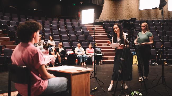 Melanie Zanetti returns to her university, UniSQ, to work with students. Picture: UniSQ