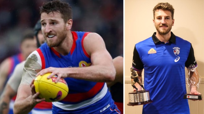 Bulldogs star Marcus Bontempelli won the 2021 AFL Players MVP and best captain gongs.