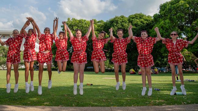 Rosebery Primary School at A Very Darwin Christmas Pageant. Picture: Pema Tamang Pakhrin