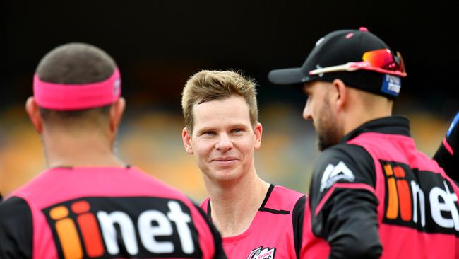 Steve Smith is back at the Sydney Sixers and ready to help them to hopefully win the BBL in 2020. Picture: AAP