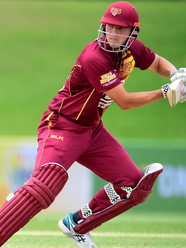 Charlie Hemphrey was playing for the Bulls when they last played at Riverway Stadium in a JLT Cup one-dayer against Tasmania in 2018. Picture: Evan Morgan