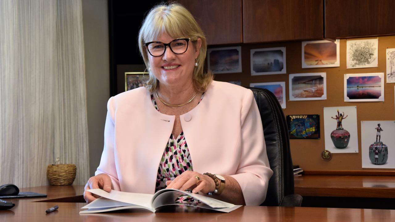 NT Treasurer Eva Lawler handed down her first budget. Picture: Annabel Bowles