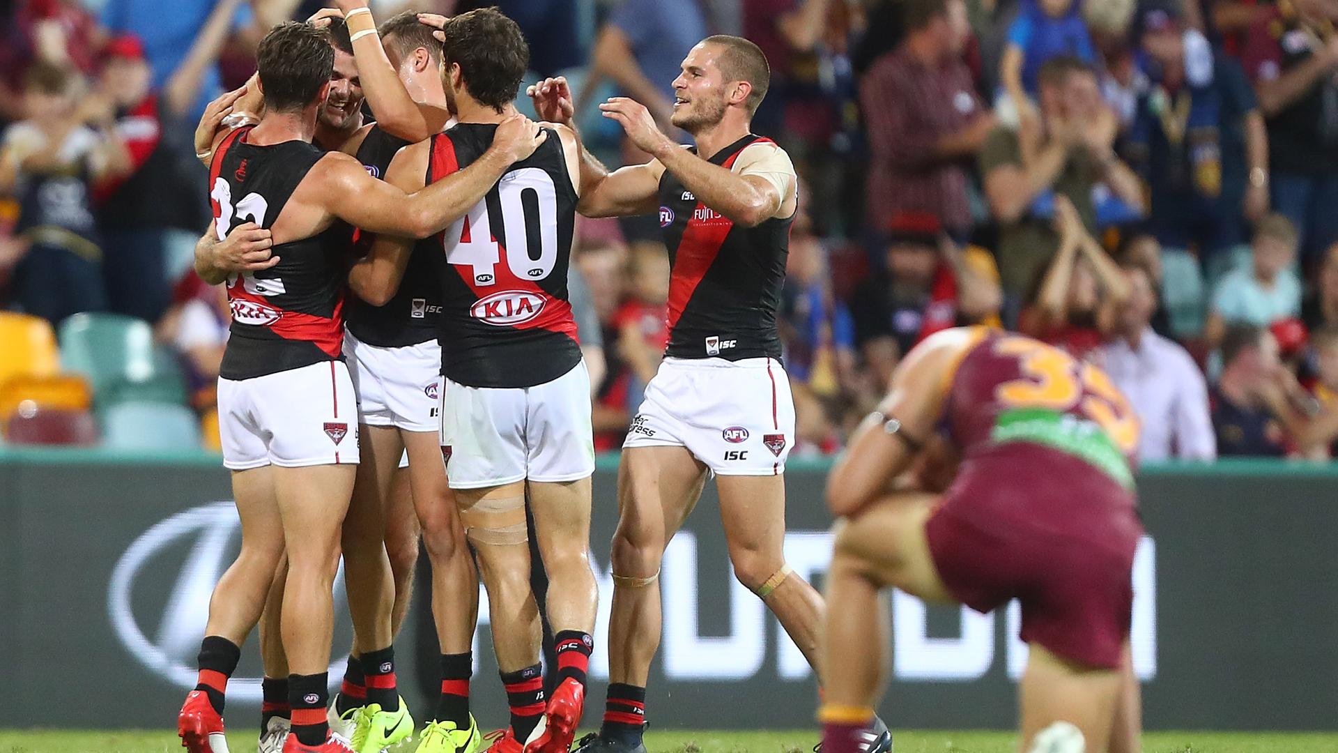 AFL Rd 2 - Brisbane v Essendon