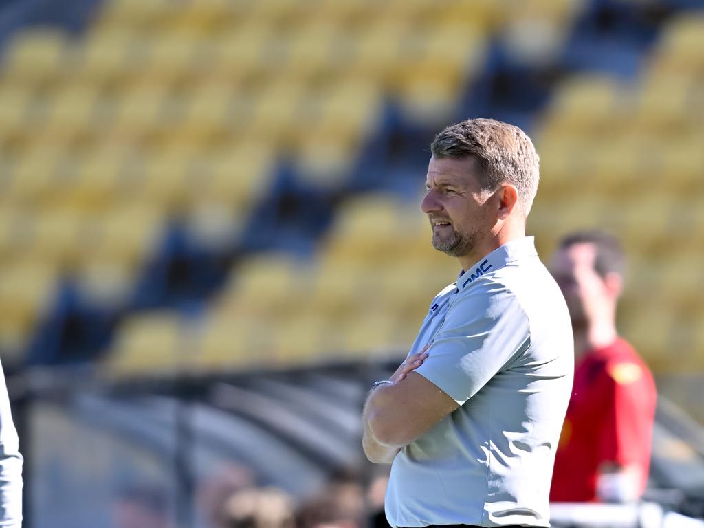 Mariners coach Mark Jackson is confident his side can beat Wellington. Picture: Mark Tantrum/Getty Images