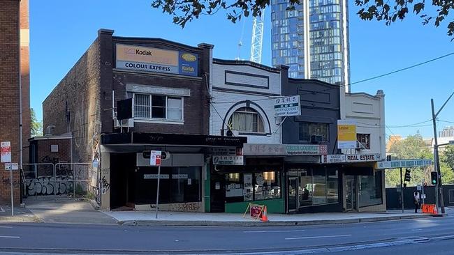 The development would involve the demolition of four retail buildings on the Pacific Hwy.