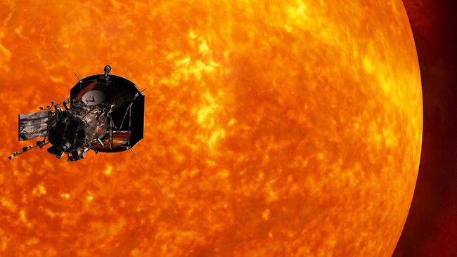 The Parker Space Probe is on a misison to touch the Sun. Picture: NASA