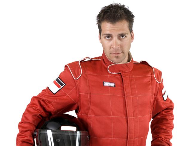 One Aussie pretended he was a famous racing car driver.