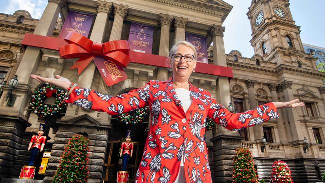 Lord Mayor Sally Capp is among the Victorian movers and shakers who have shared their Christmas wishlist with the Sunday Herald Sun. Picture Jay Town