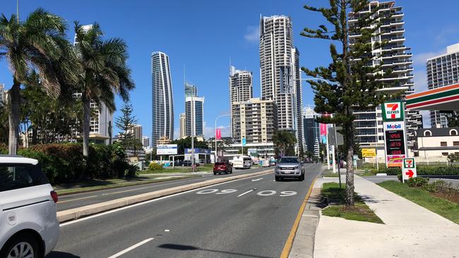 Traffic is quieter on Gold Coast roads thanks to the Commonwealth Games. Picture Amanda Robbemond