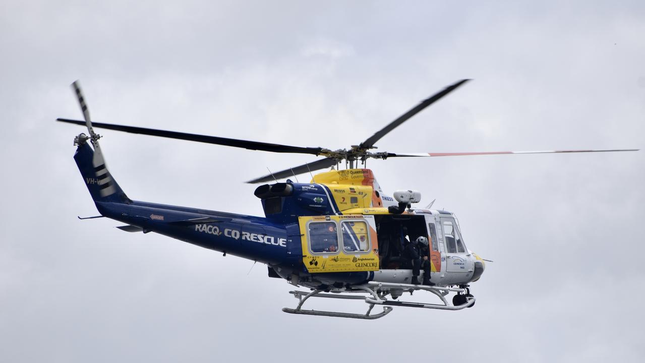 An RACQ CQ Rescue team joined the search. Picture: Matthew Forrest