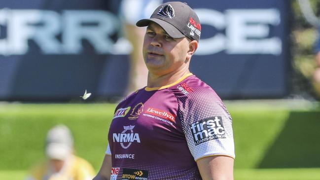 The Broncos won’t accept another hellish year from Anthony Seibold. Photo: AAP Image/Glenn Hunt