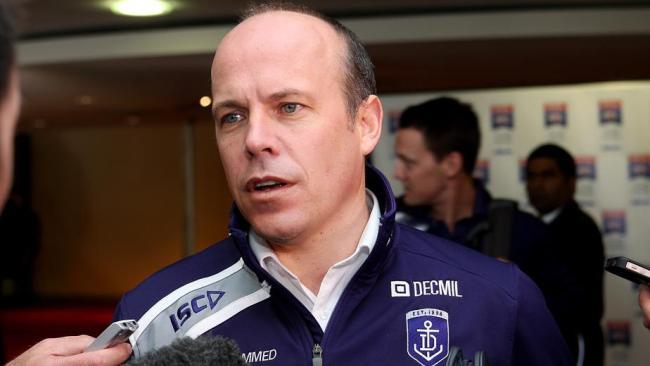 Freo footy boss Chris Bond.