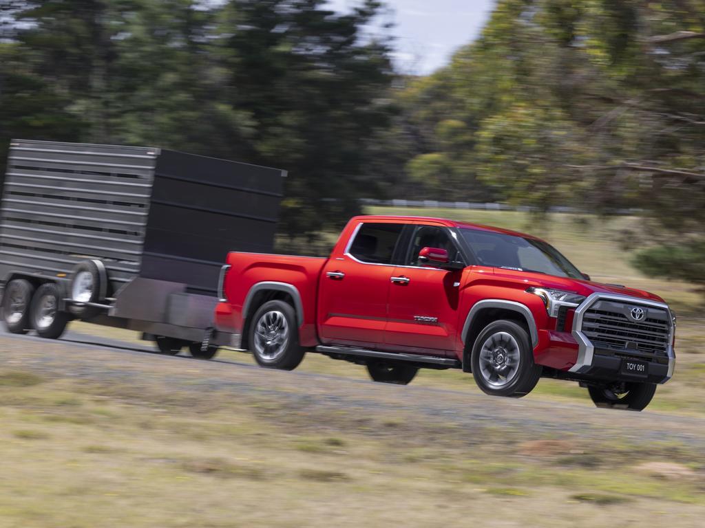 2025 Toyota Tundra review, towing test The Weekly Times