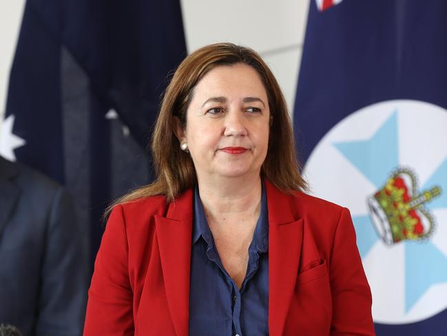 Queensland Premier Annastacia Palaszczuk has taken a hit to her personal popularity ratings following the integrity saga. Picture: Liam Kidston