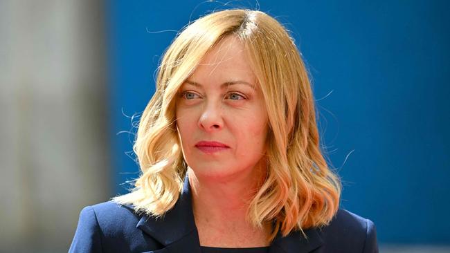 Meloni has combined populism with pragmatism to charm her sceptics. Picture: Alberto Pizzoli/AFP