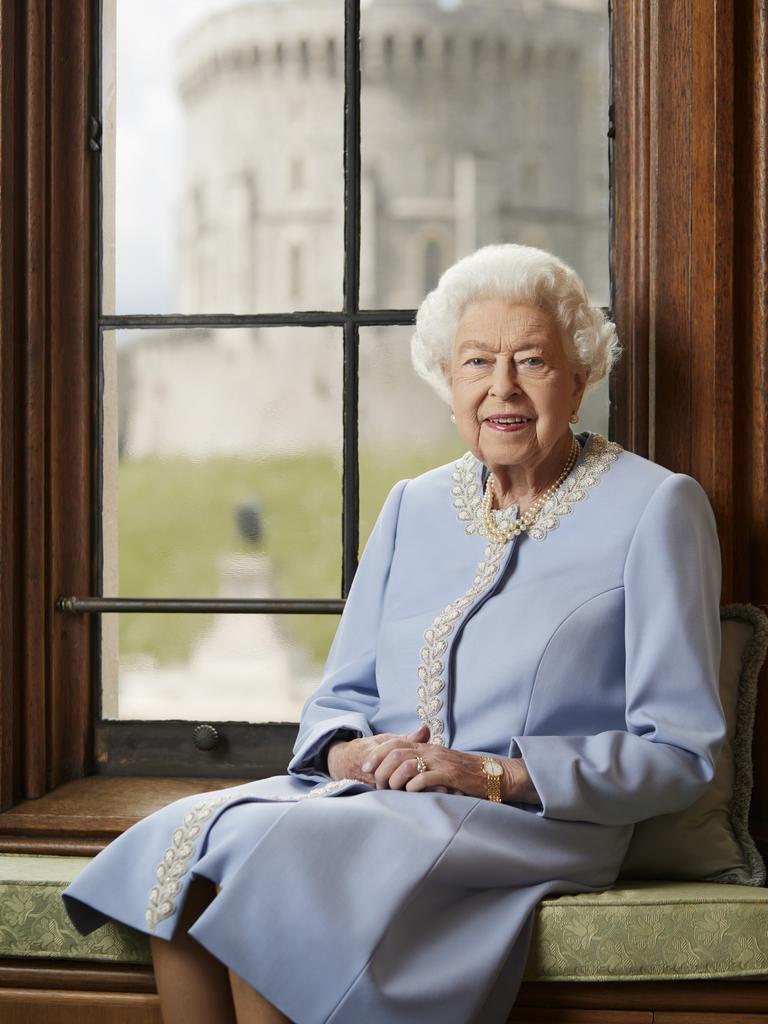 A new photo of the Queen has been released in honour of the occasion. Picture: Royal Household/Ranald Mackechnie via Getty Images