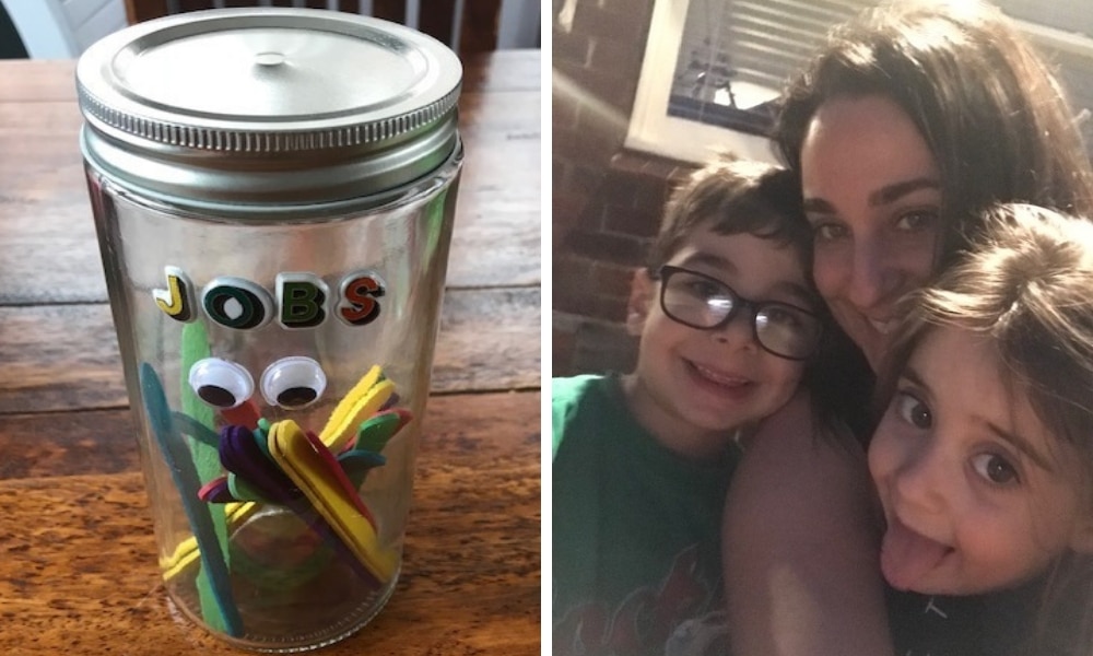 Mum’s 'jobs jar' will have your kids begging to help