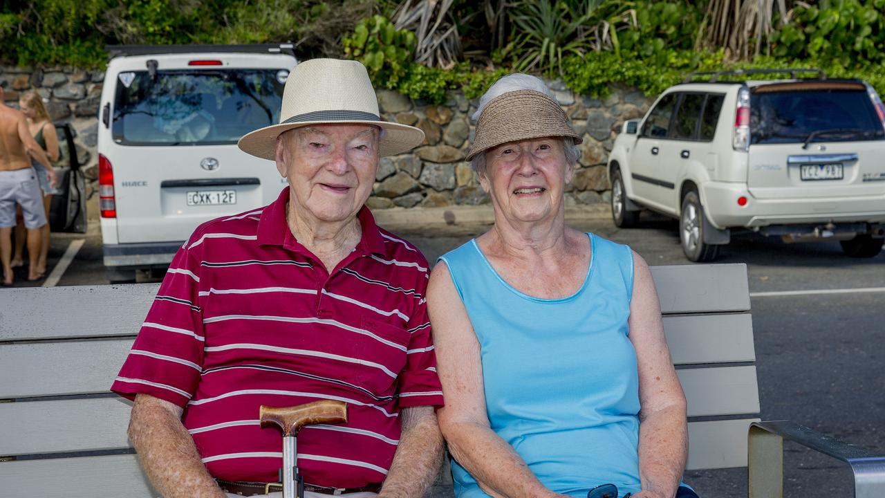 Faces of the Gold Coast. Ellie Dean and Don Dean at Snapper Rocks. Picture: Jerad Williams