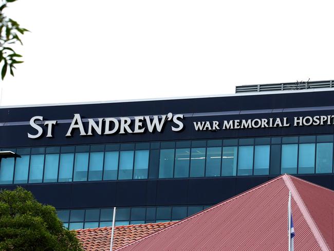 Exterior pictures of the St Andrews War Memorial Hospital at Spring Hill, Spring Hill. Picture David Clark