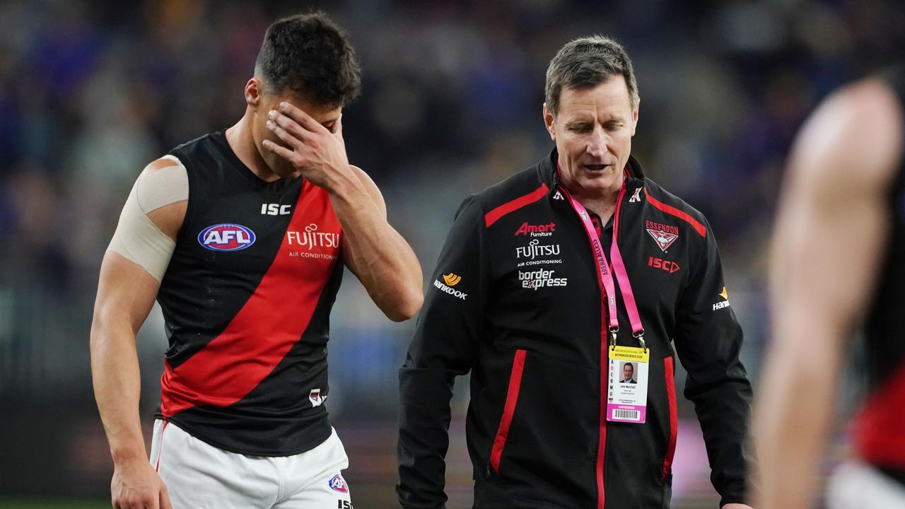 It was a night like this for Essendon. (AAP Image/Michael Dodge)