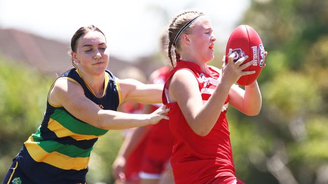 Narangba Valley SHS played PBC: PIC: Jason O'Brien/AFLQ